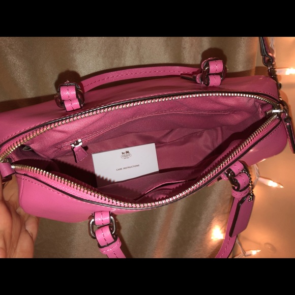 Pink Coach Purse - Picture 4 of 4